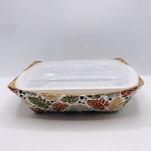 NEW! Microwave Takeout Container Cozy! Reversible 9 x 7 Inches